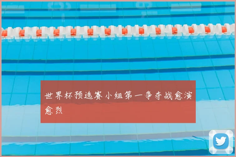 世界杯预选赛小组第一争夺战愈演愈烈